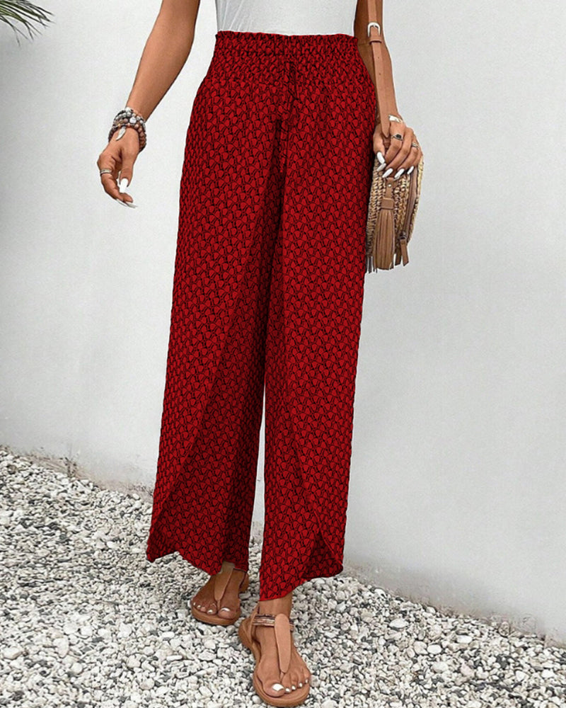 Evi | Elegante Wijde Pantalon