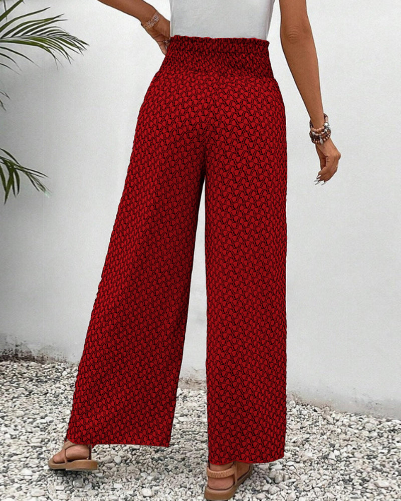 Evi | Elegante Wijde Pantalon