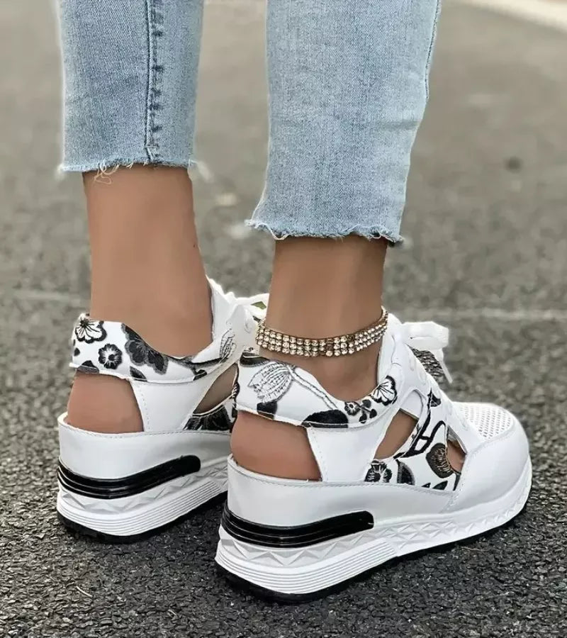 SANDRA | Ultra Comfortabele en Ademend Wedge Sandalen