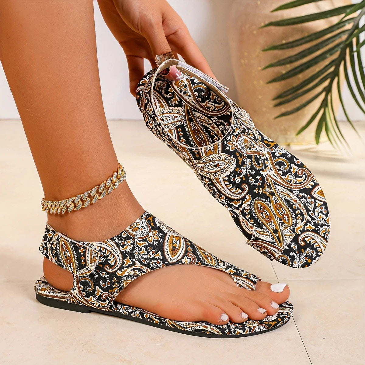 Femke™ - Vintage Boheemse Sandalen