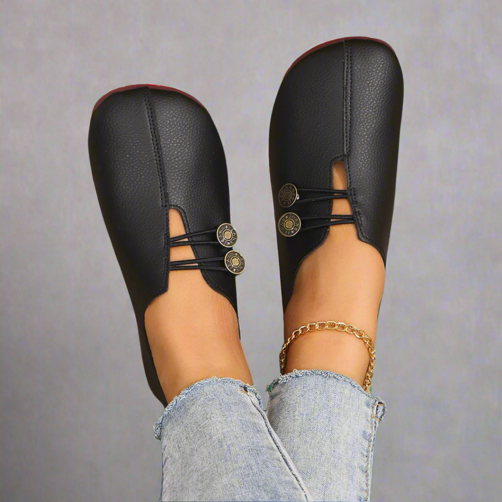 Nina™ | Gesp Detail Sandalen