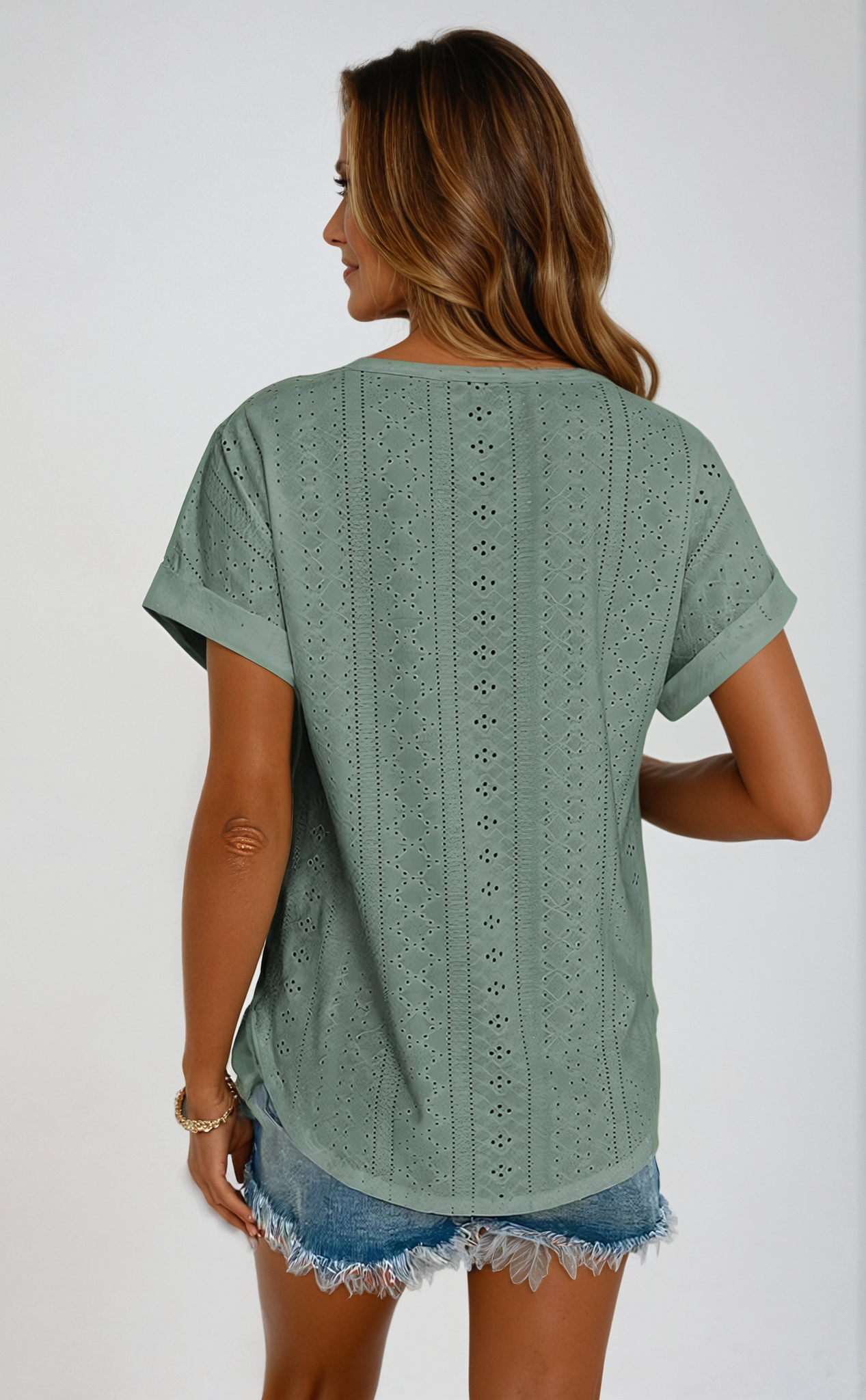 Esmee™ | Casual Ajoure Top