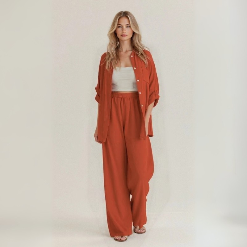 Olivia™ | Linnen Katoen Set