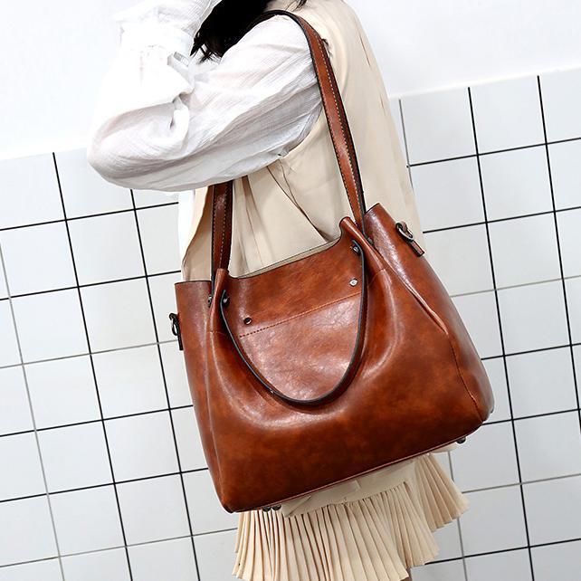 Lynn | Vintage Zachte 4-Delige Tas Set