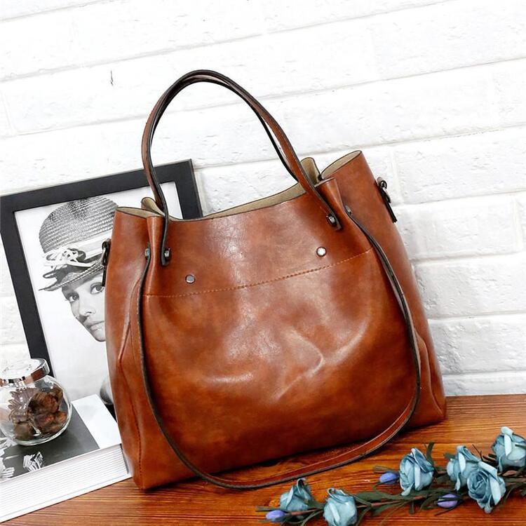 Lynn | Vintage Zachte 4-Delige Tas Set