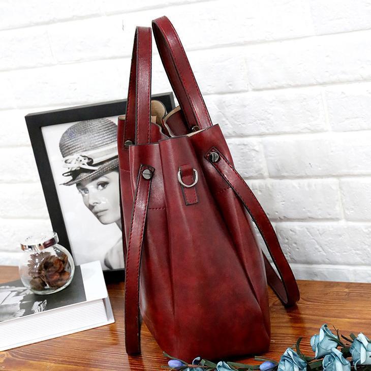 Lynn | Vintage Zachte 4-Delige Tas Set