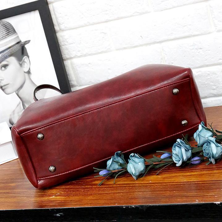 Lynn | Vintage Zachte 4-Delige Tas Set