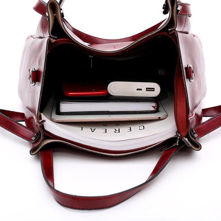 Lynn | Vintage Zachte 4-Delige Tas Set