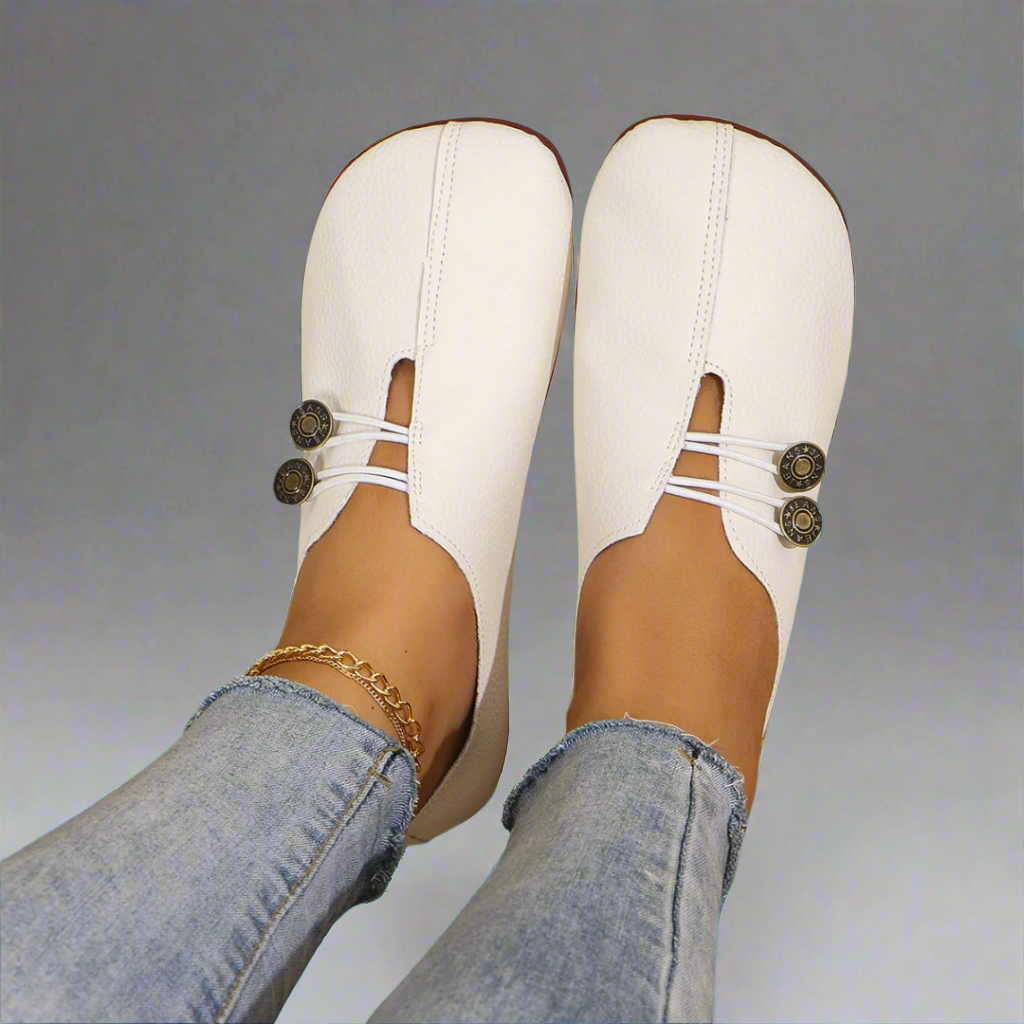 Nina™ | Gesp Detail Sandalen