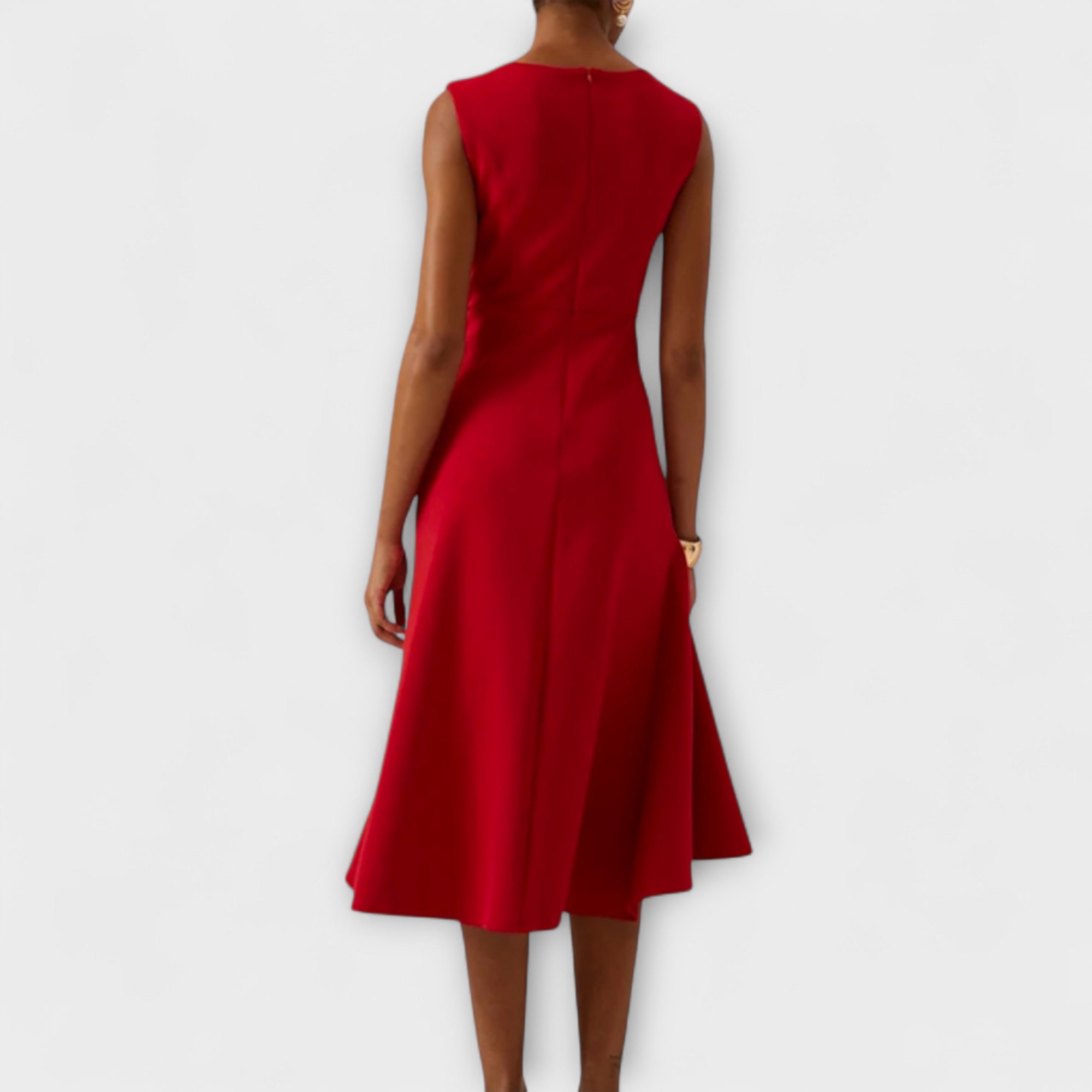 Mireille™ | Asymmetrische Midi Jurk