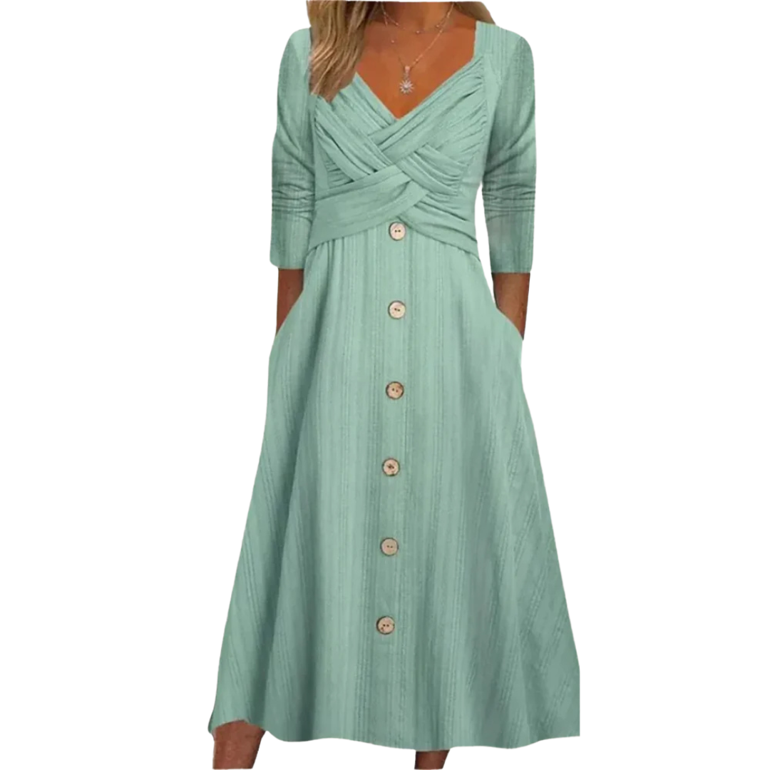 Amélie™ | Elegante Buikbedekkende Jurk