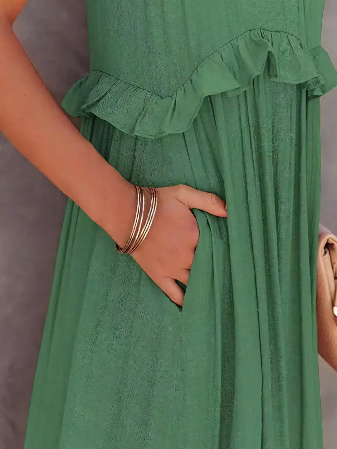 Femke | Ruffle Maxi Jurk