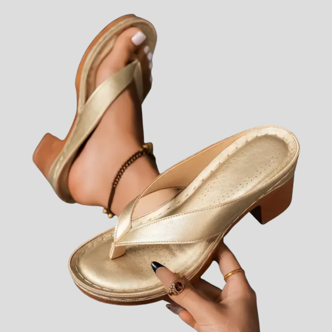 Romy™ | Ortho Slippers Met Hak