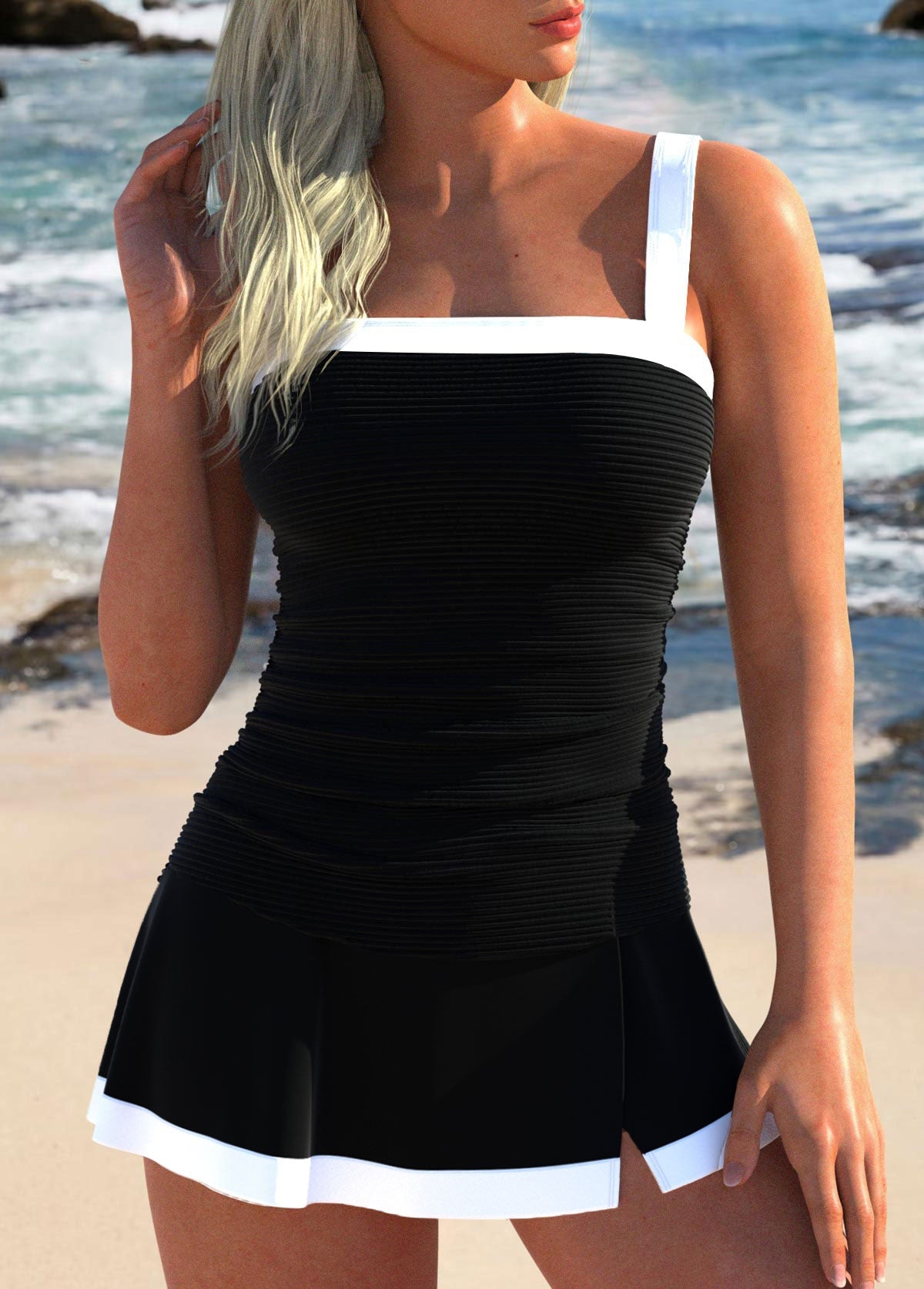 Zoë™ | Lavendel Swing Tankini