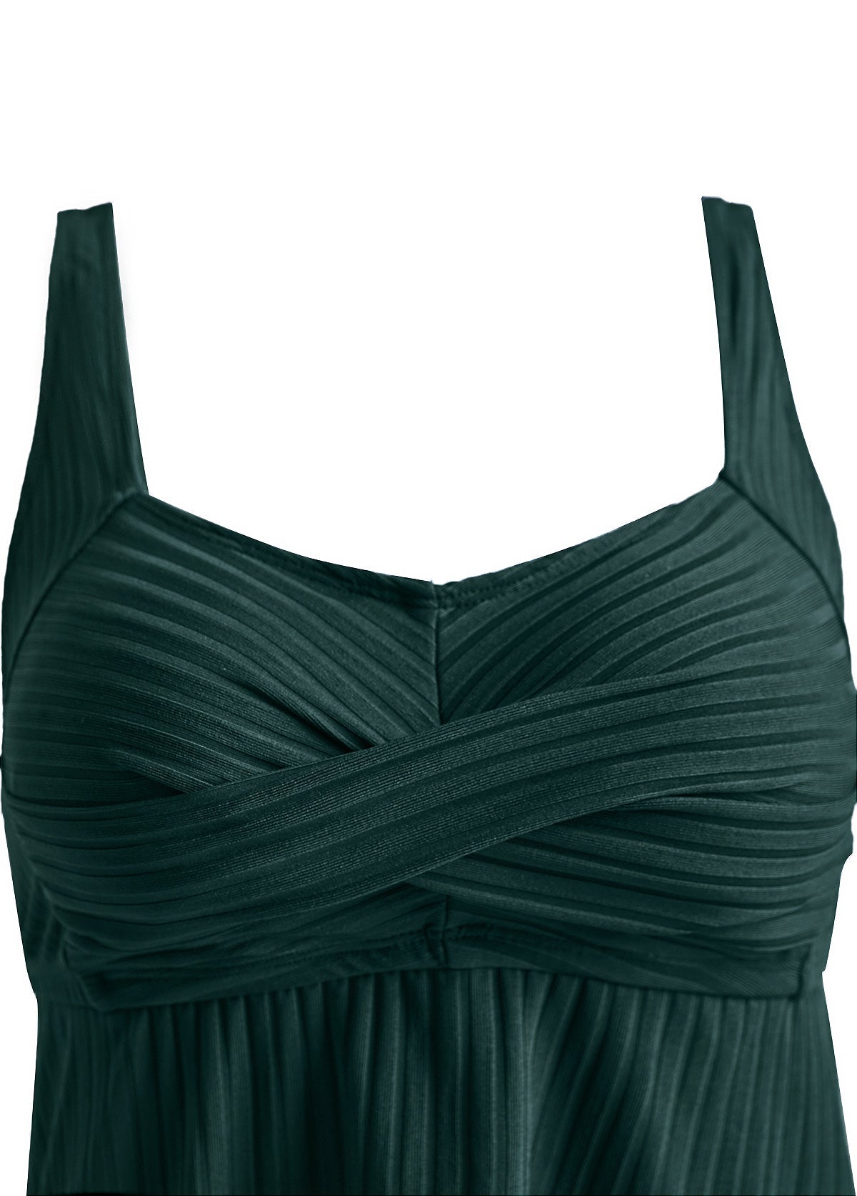 Naomi™ | Felgekleurde Rimpel Tankini