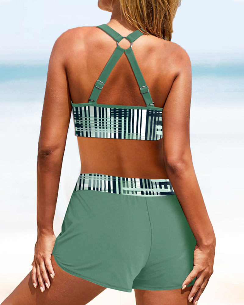 Sofie™ | Hoge Taille Ribbet Bikini
