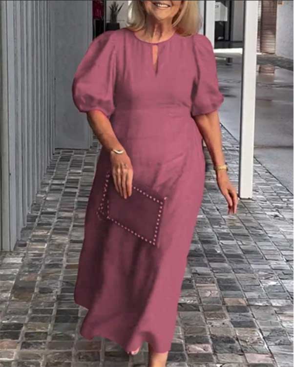 Lotte | Elegante Essentie Midi Jurk