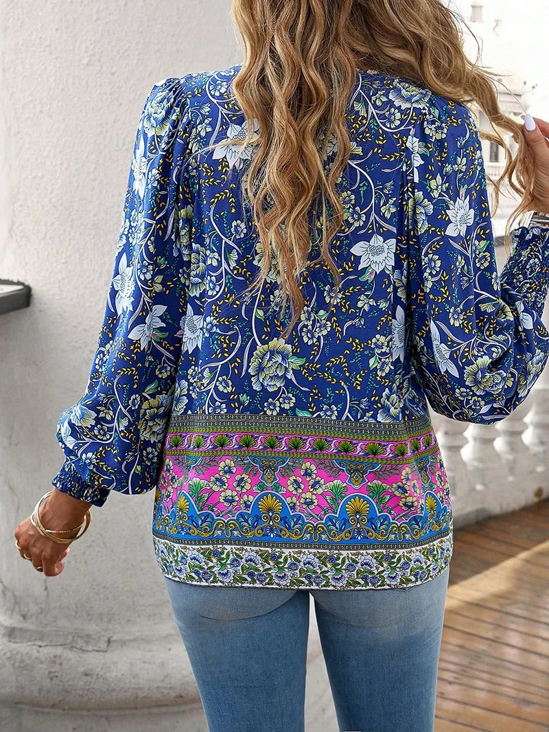 Noor™ | Zomer Gebloemde Top