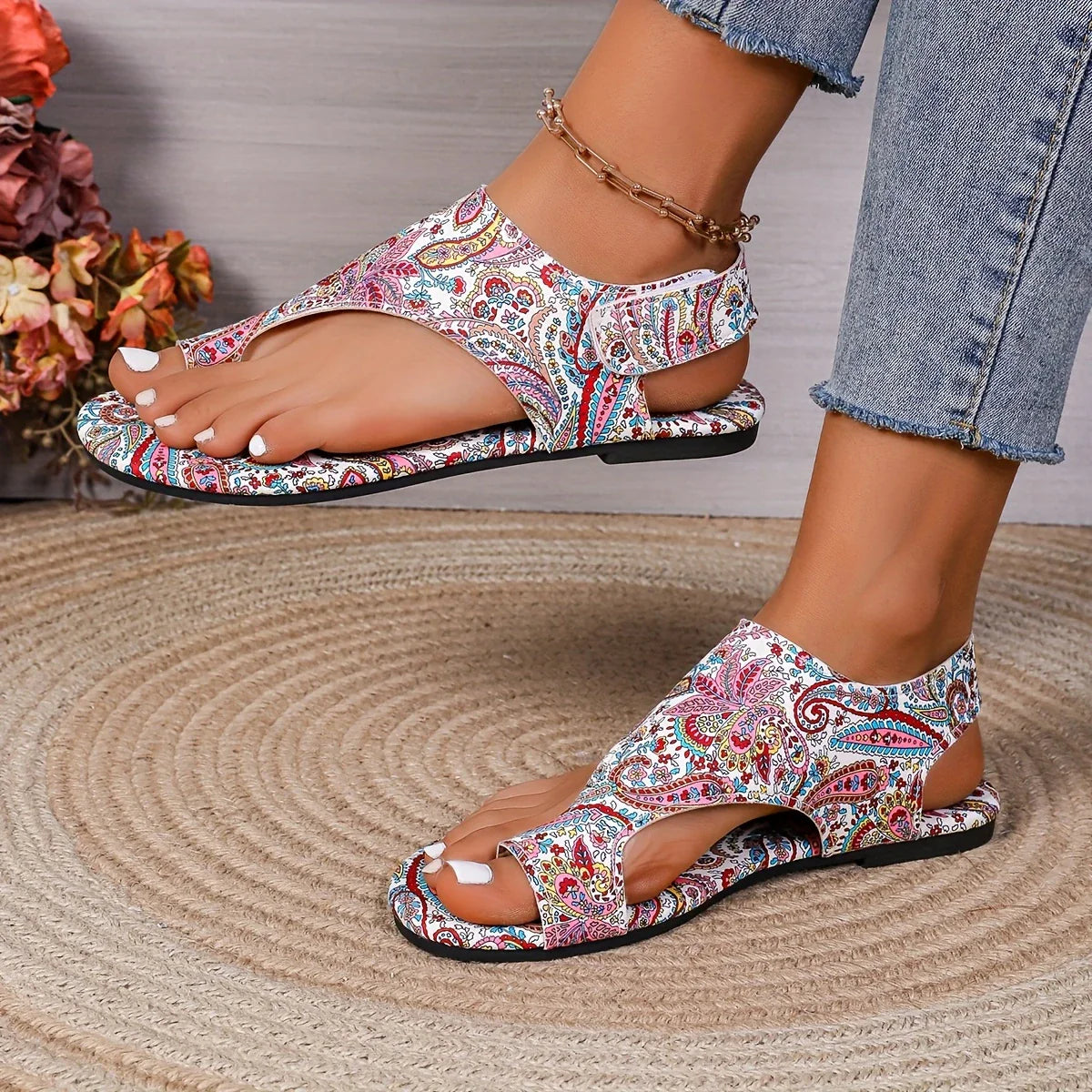 Femke™ - Vintage Boheemse Sandalen