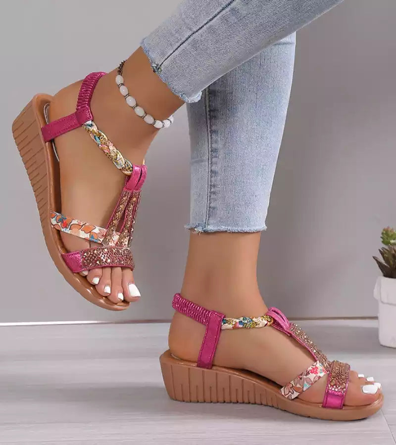Sofie™ | Sandalen Met Dubbele Band