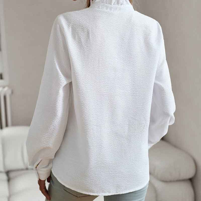 Julia™ | Elegante Polo Blouse