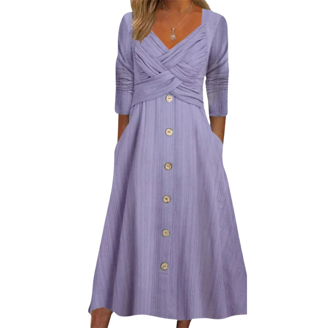 Amélie™ | Elegante Buikbedekkende Jurk