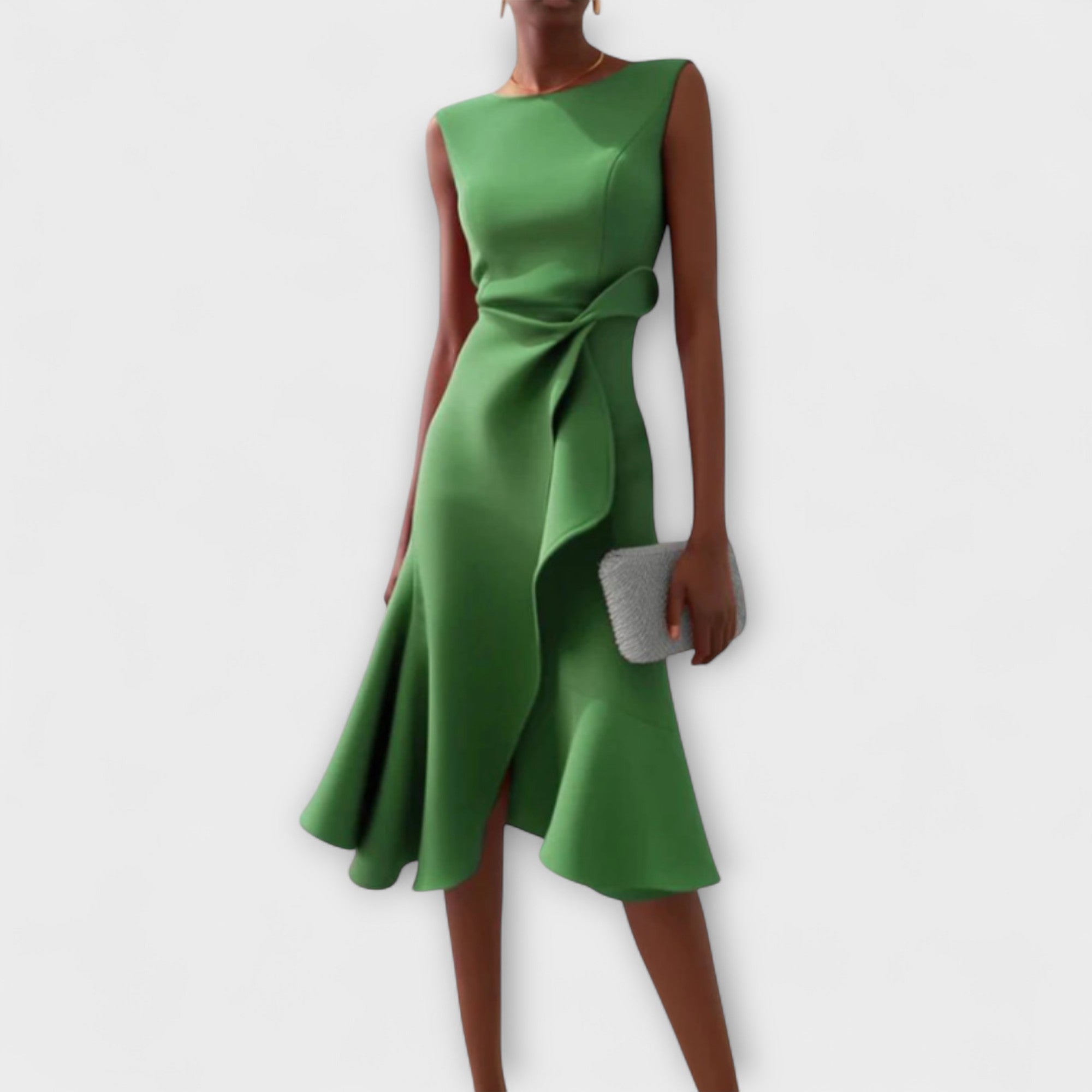 Mireille™ | Asymmetrische Midi Jurk
