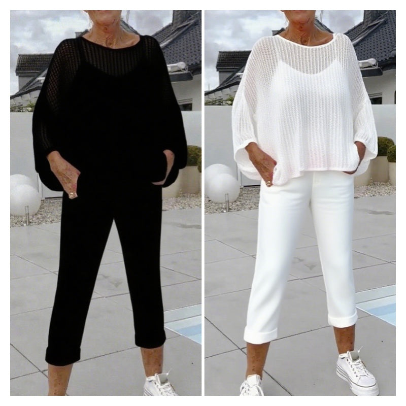 Lieke™ | Jumpsuit Met Letterprint