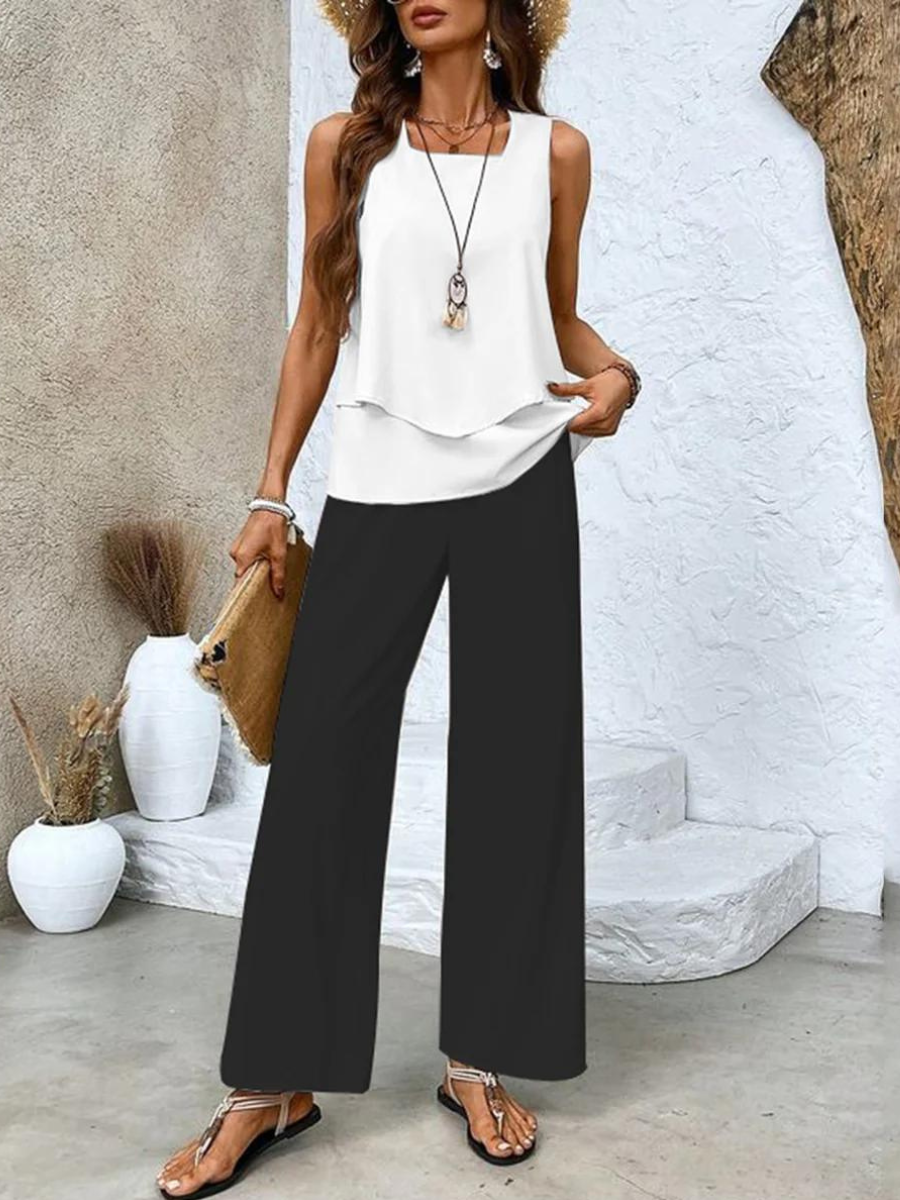 Julia | Elegante Lens Set (broek+top)