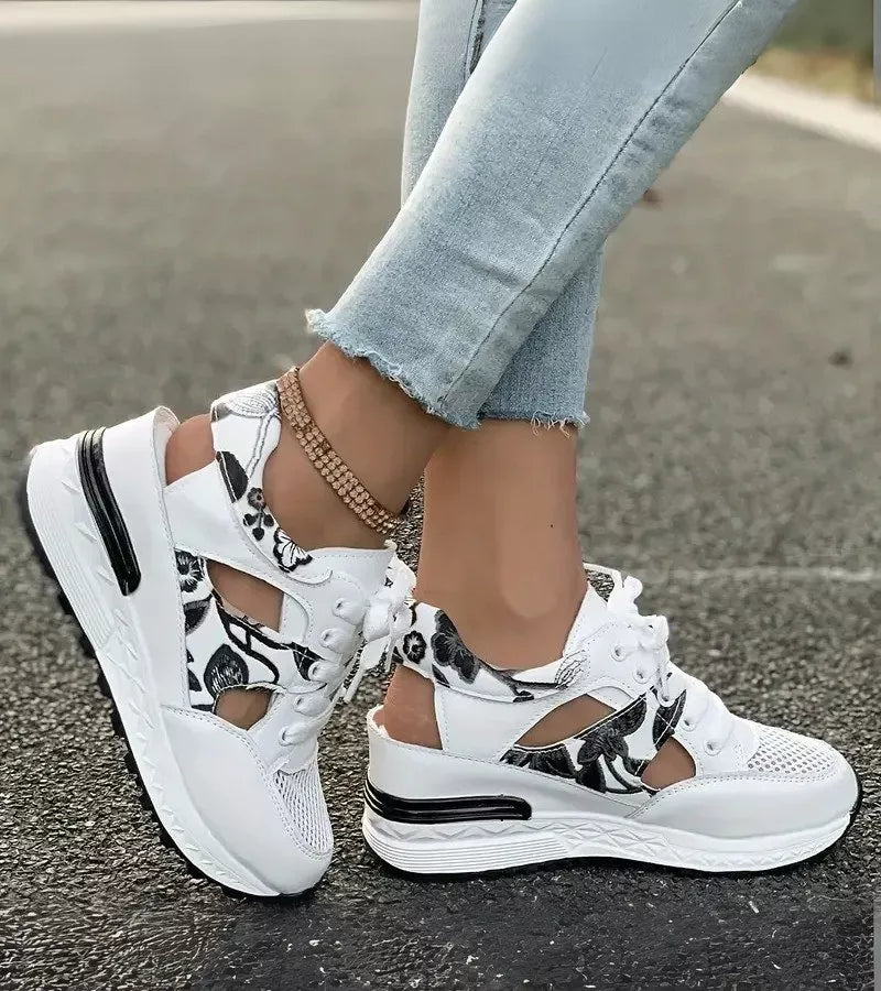 SANDRA | Ultra Comfortabele en Ademend Wedge Sandalen