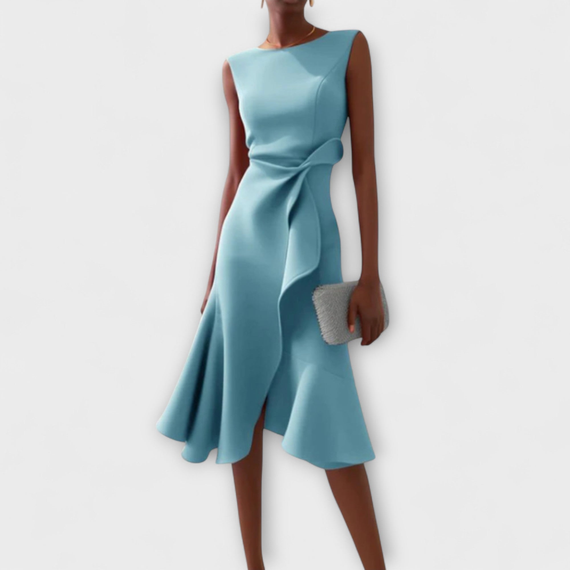 Mireille™ | Asymmetrische Midi Jurk
