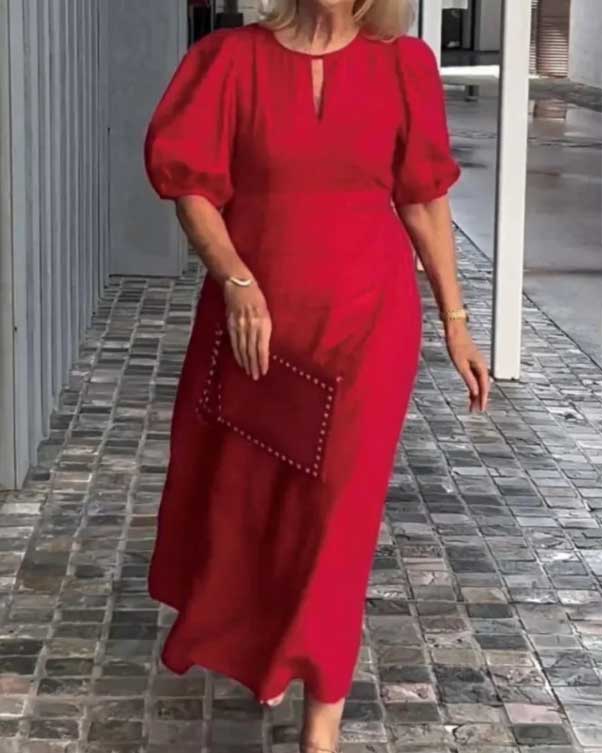 Lotte | Elegante Essentie Midi Jurk