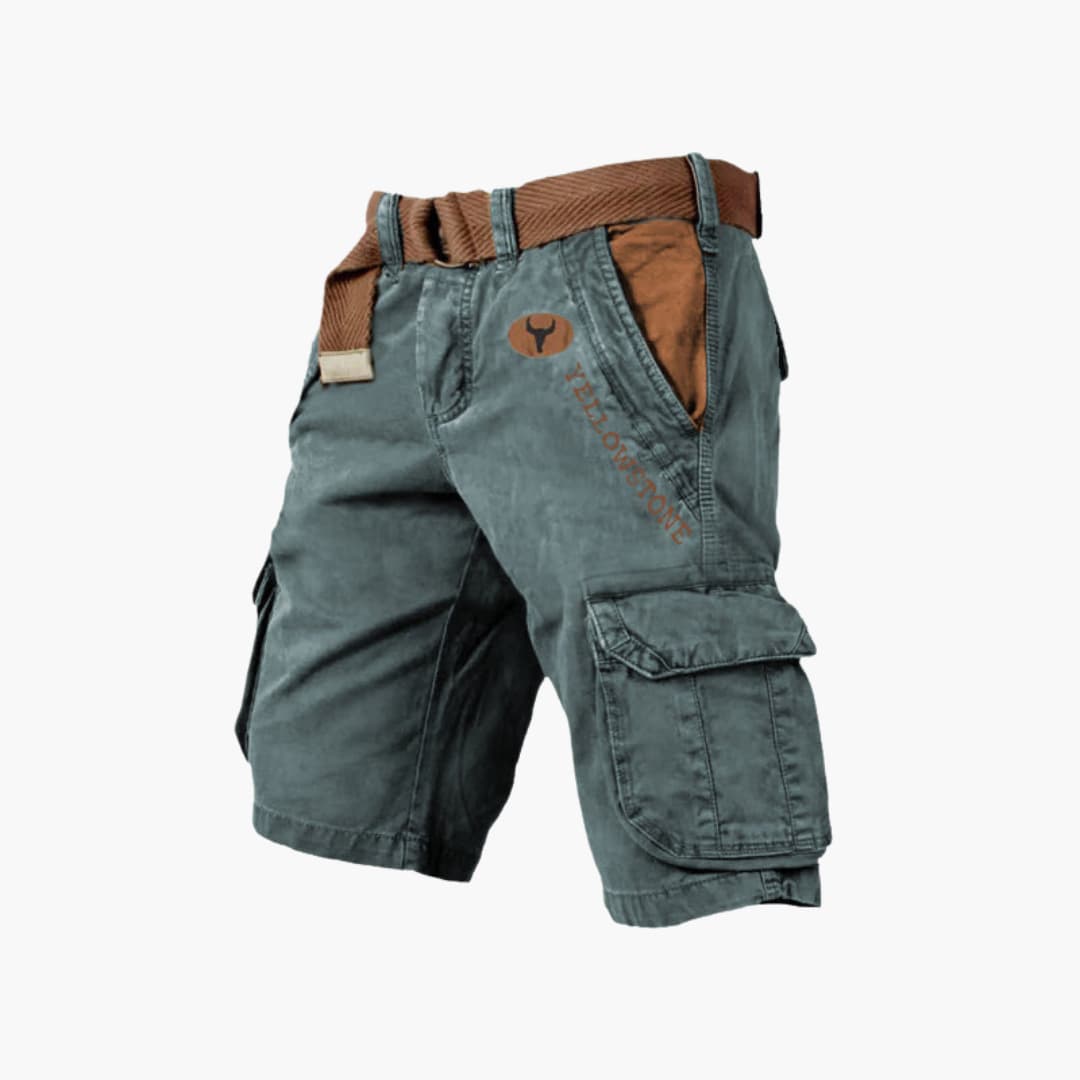 Bram | Cargo shorts met 6 zakken