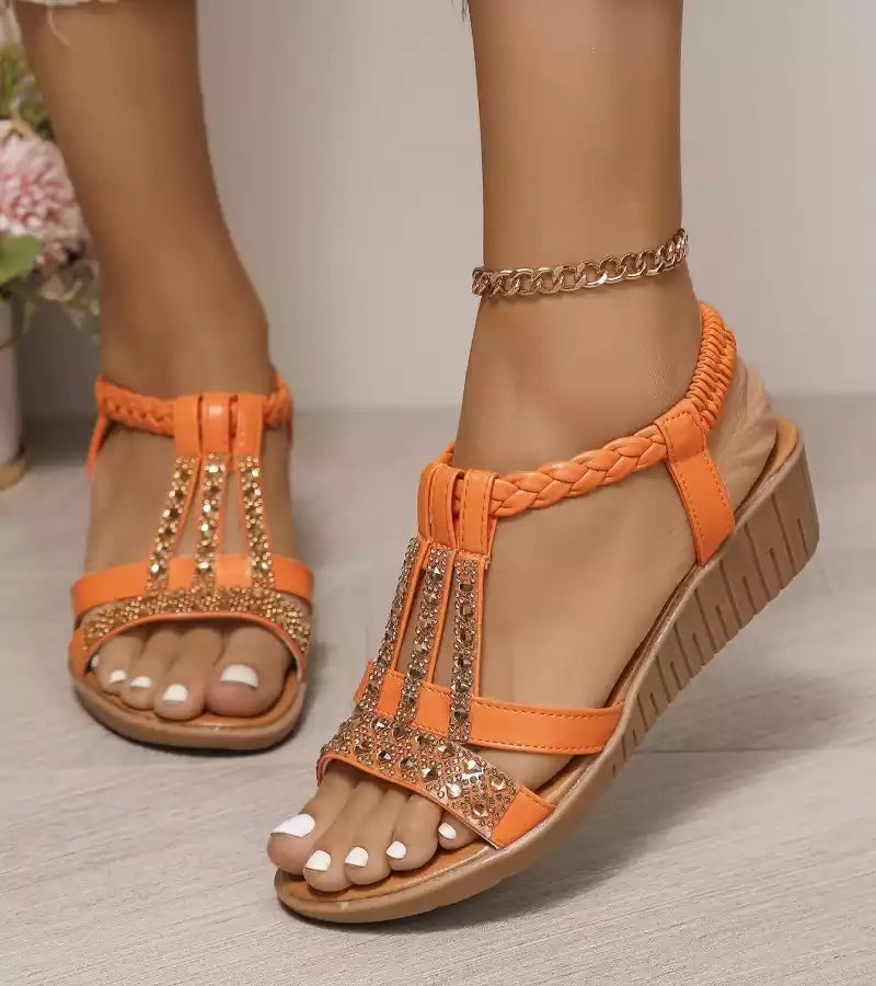 Sofie™ | Sandalen Met Dubbele Band