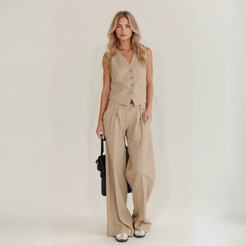 Tess™ | Linnen Zomer Vest
