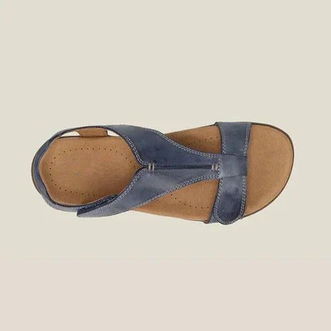 Tess - Casual Leren Orthopedische Sandalen