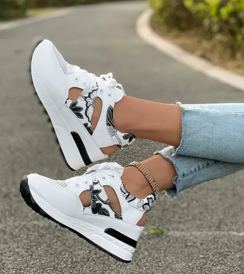 SANDRA | Ultra Comfortabele en Ademend Wedge Sandalen