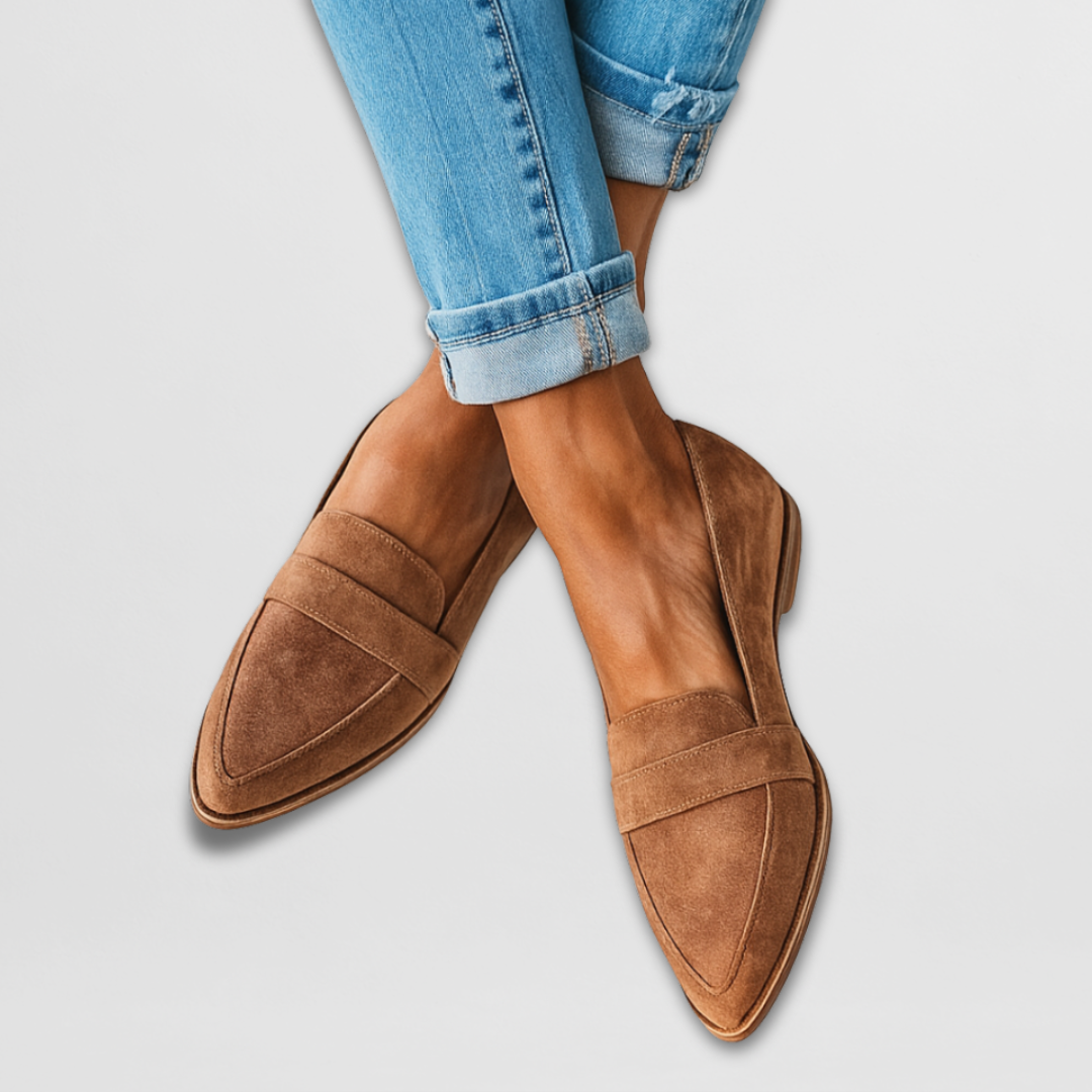 Suzy™ | Suède Zachte Mocassins