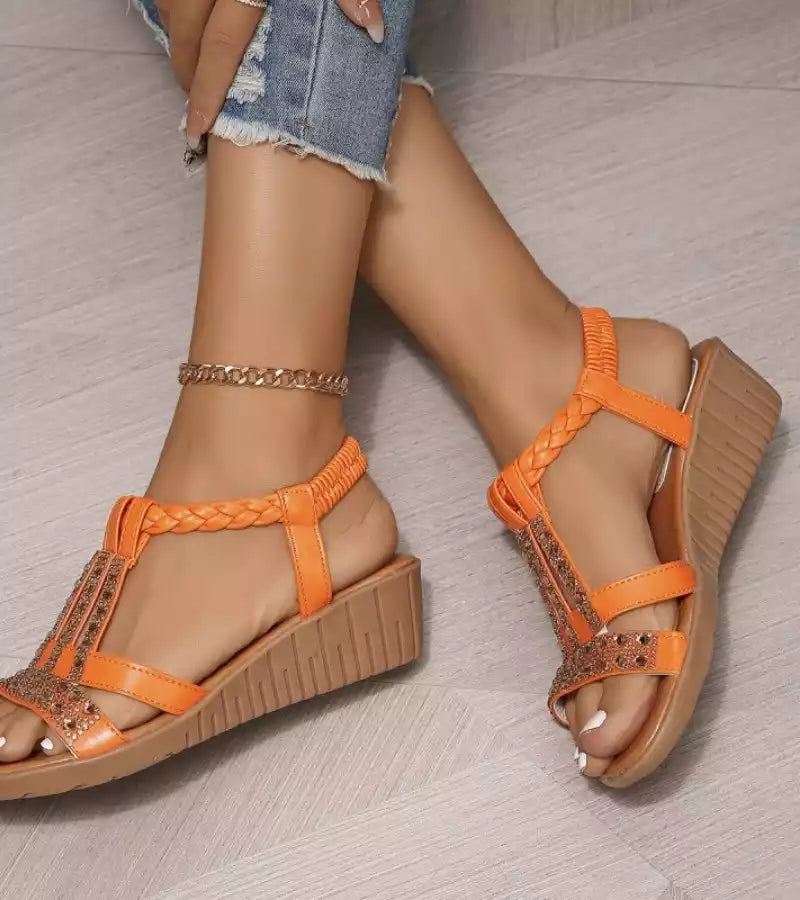 Sofie™ | Sandalen Met Dubbele Band