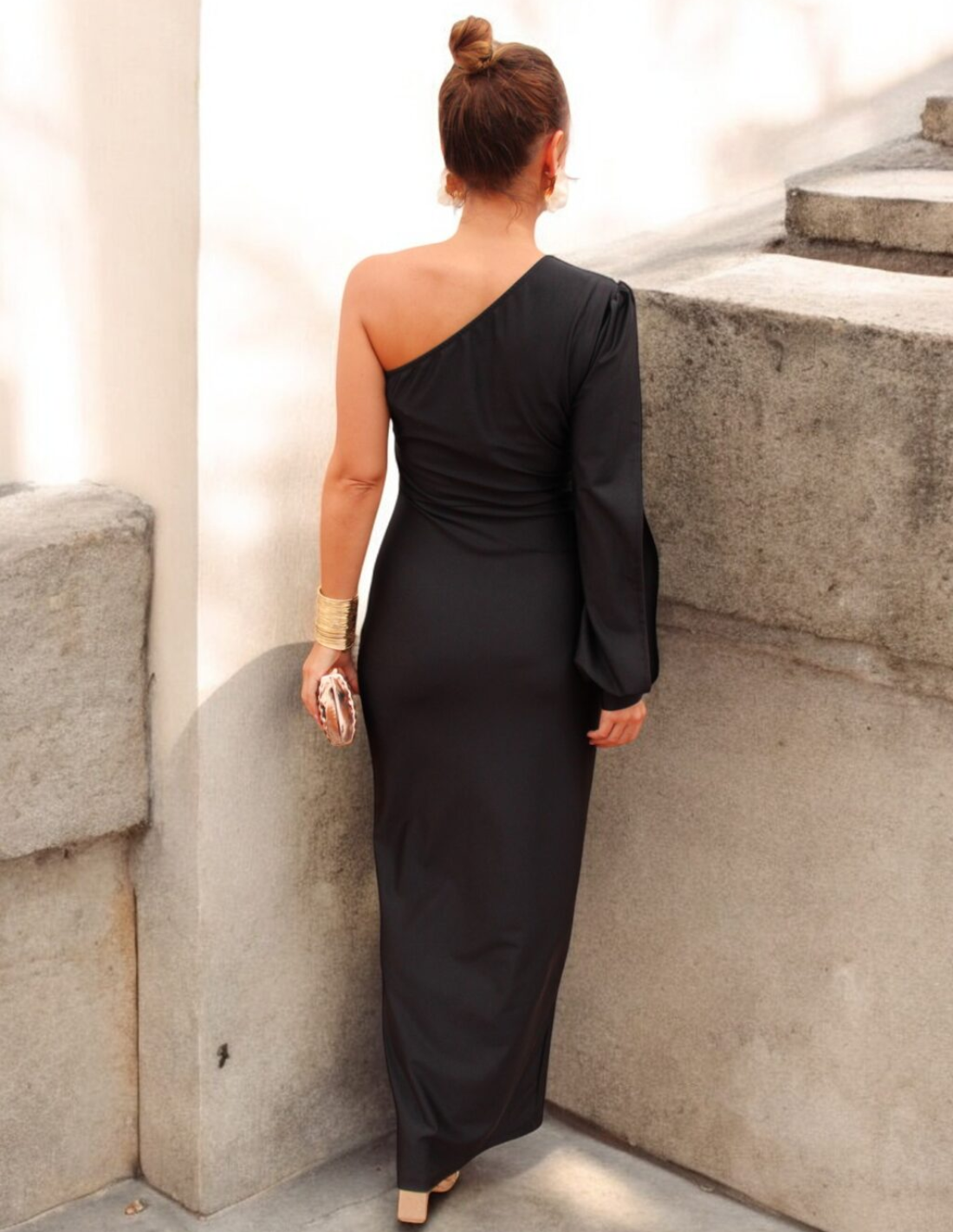 Yara™ | Één-Schouder Maxi Jurk