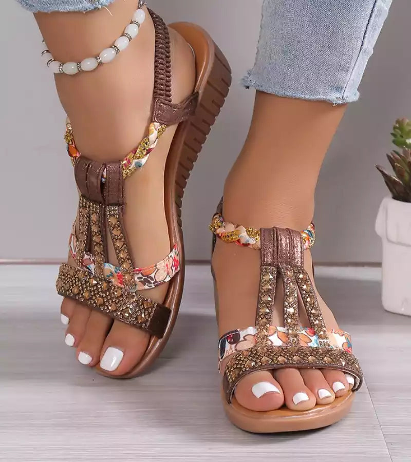 Sofie™ | Sandalen Met Dubbele Band