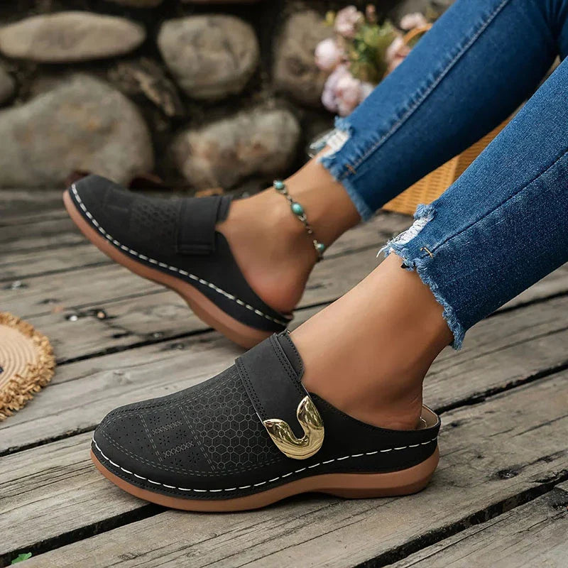 LION | Elegante Orthopedische Klompen met Hak – Dagelijks Comfort