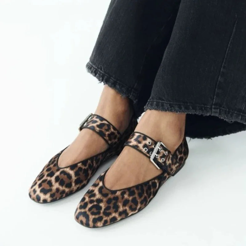 Yara™ | Luipaard Ballerina Schoenen