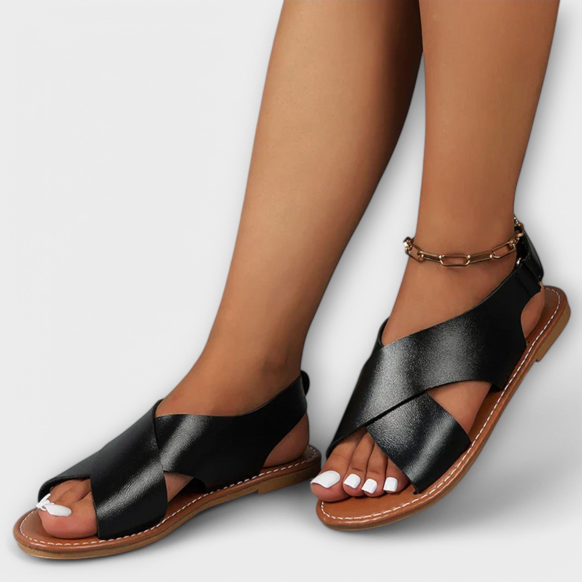 Veronica™ | Plateau Sandalen Voor