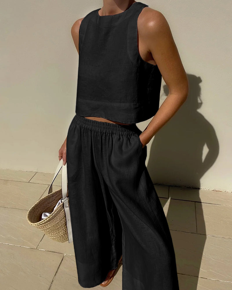 Amber | Linnen Zomer Set