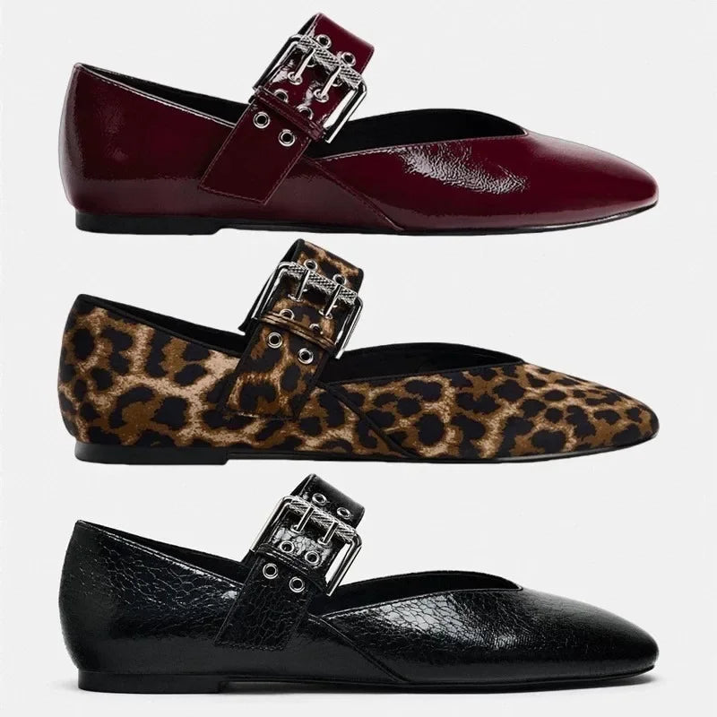 Yara™ | Luipaard Ballerina Schoenen