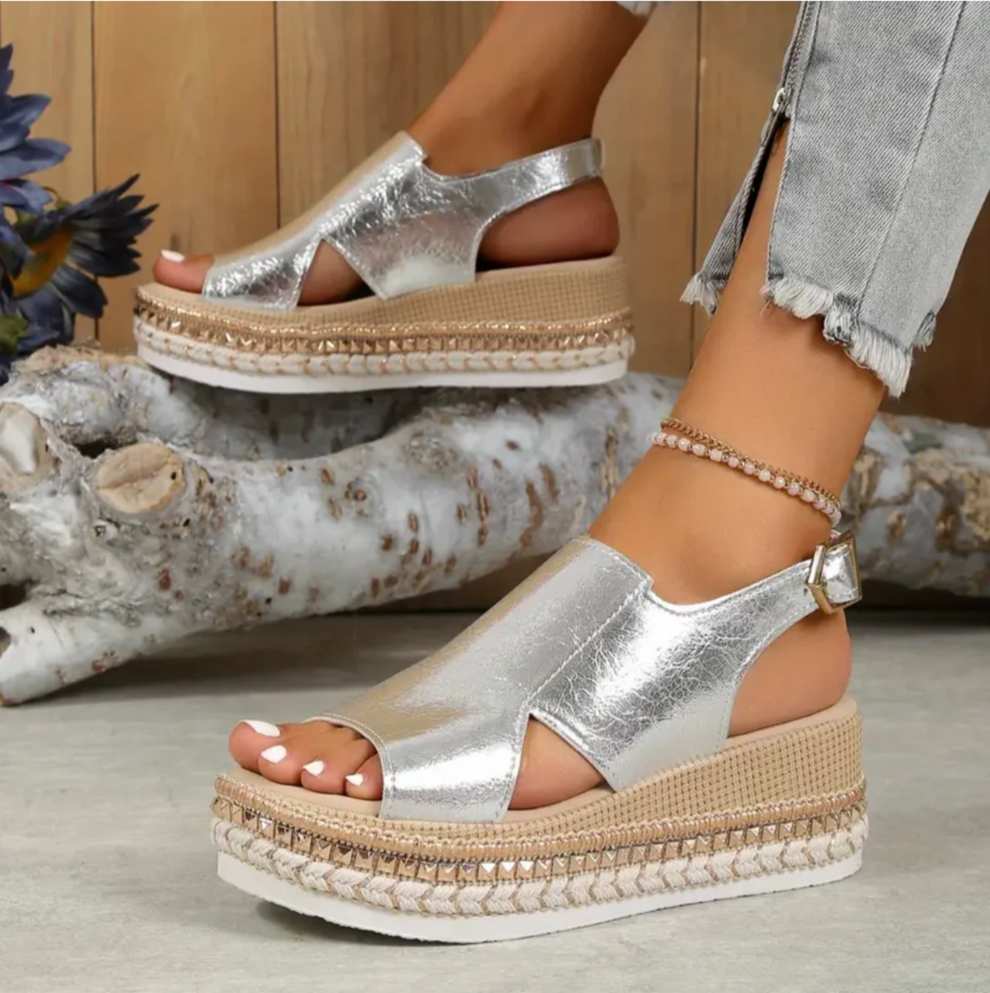 Noémi™ | Elegant Steunend Design Sandalen