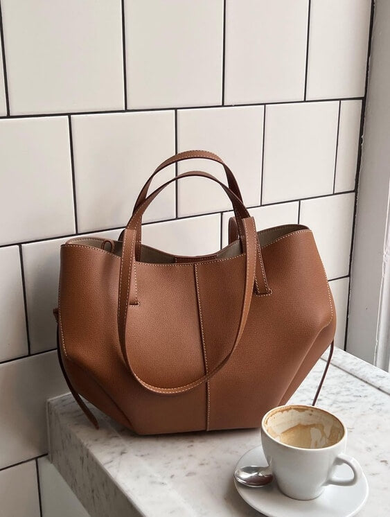 Femke™ | Vormvaste Ruches Shopper