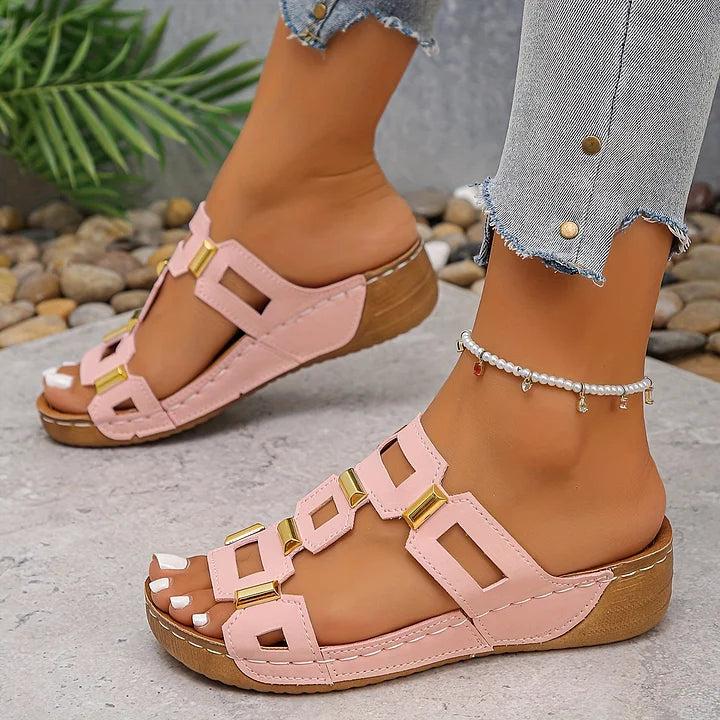Lauren™ | Slippers Met Gewatteerde Zool