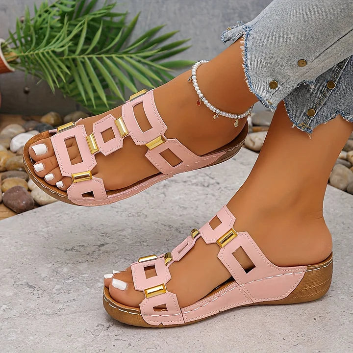 Lauren™ | Slippers Met Gewatteerde Zool